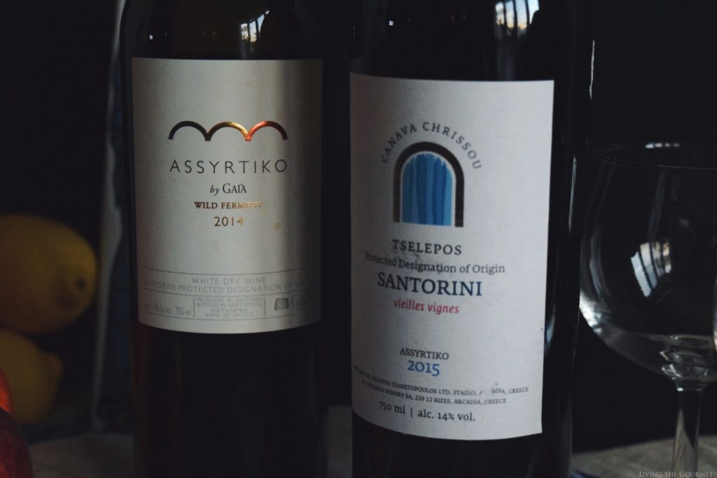 Living the Gourmet: Wines from Santorini