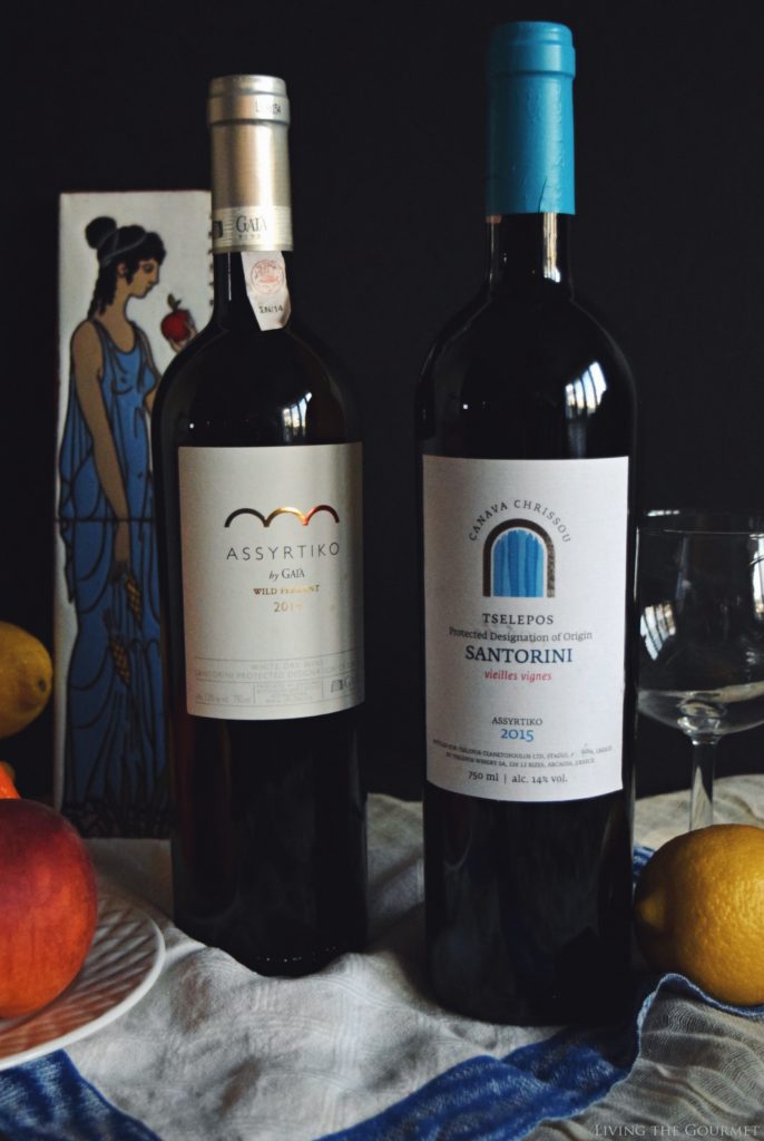 Living the Gourmet: Wines from Santorini