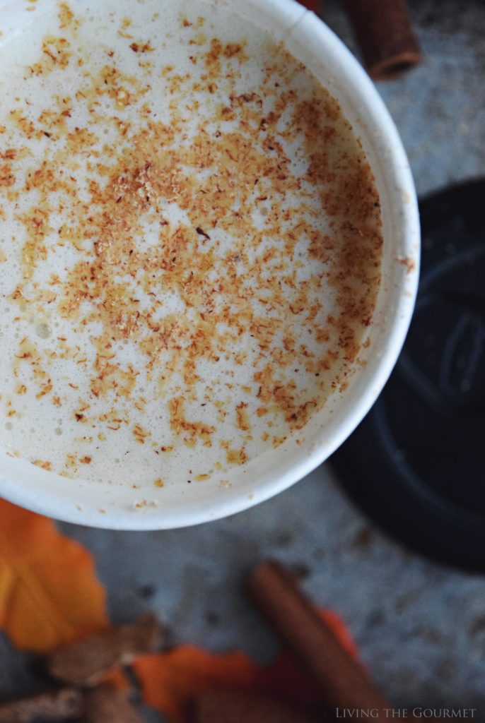 Living the Gourmet: Pumpkin Spice Caramel Latte | #CupForCrushingIt #ad 