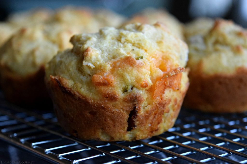 Living the Gourmet: Arugula Salad and Kicked Up Corn Muffins | #20MinutesToTasty #ad