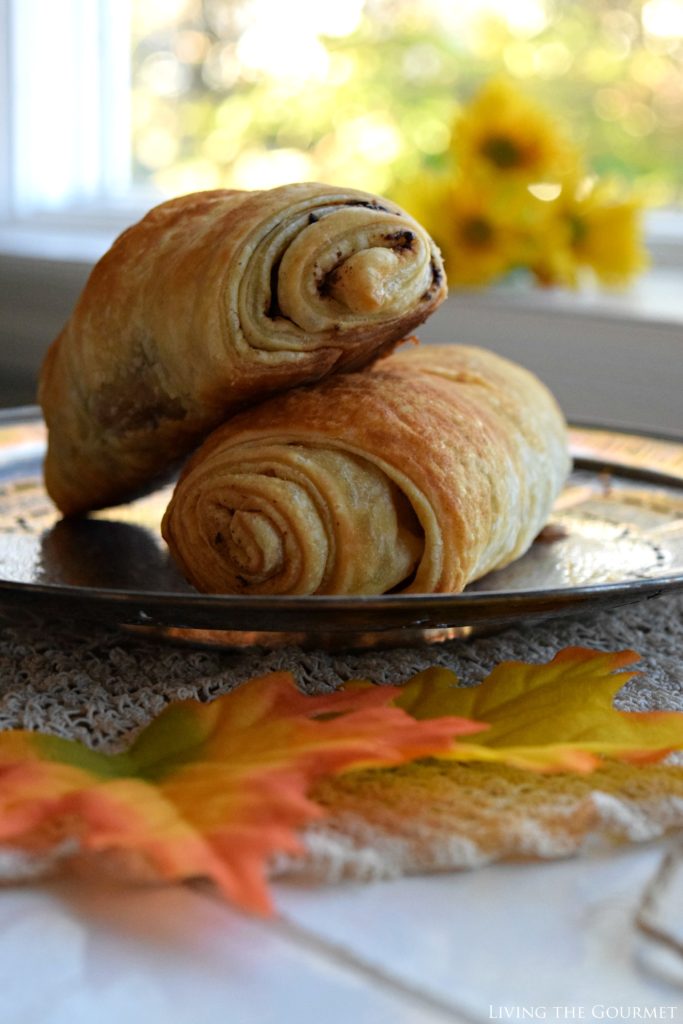 Living the Gourmet: Pain au Chocolat (with dried fruit and nuts) | #InspiredByPuff #Ad