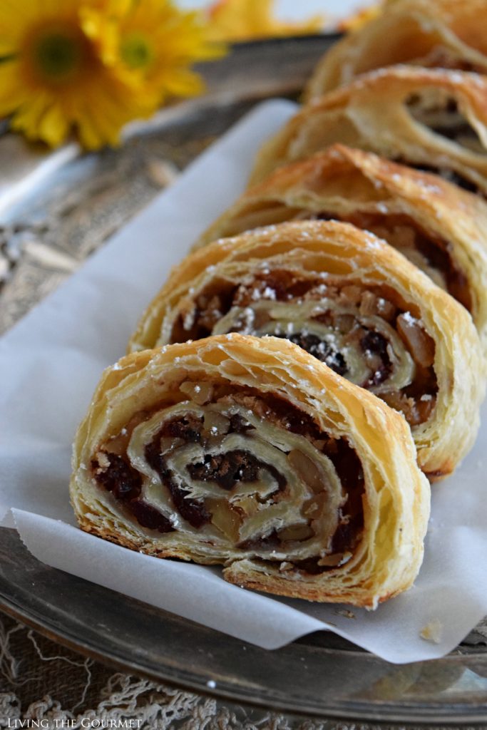 Living the Gourmet: Pain au Chocolat (with dried fruit and nuts) | #InspiredByPuff #Ad
