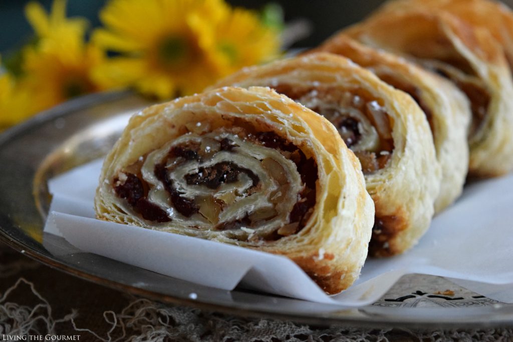 Living the Gourmet: Pain au Chocolat (with dried fruit and nuts) | #InspiredByPuff #Ad