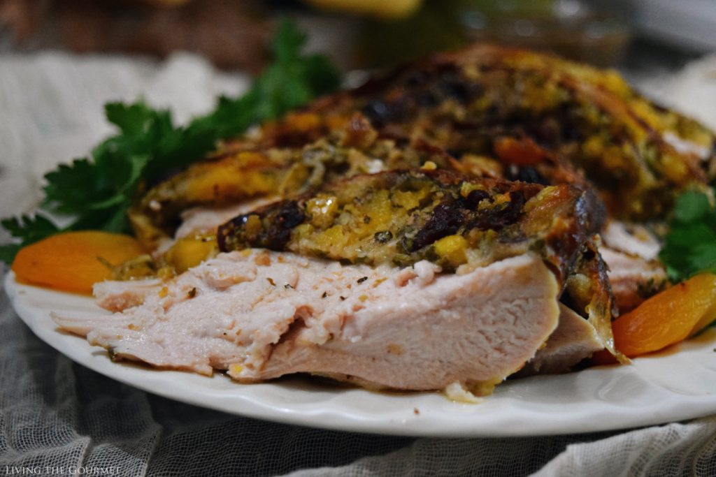 Living the Gourmet: Stuffed Turkey Breast