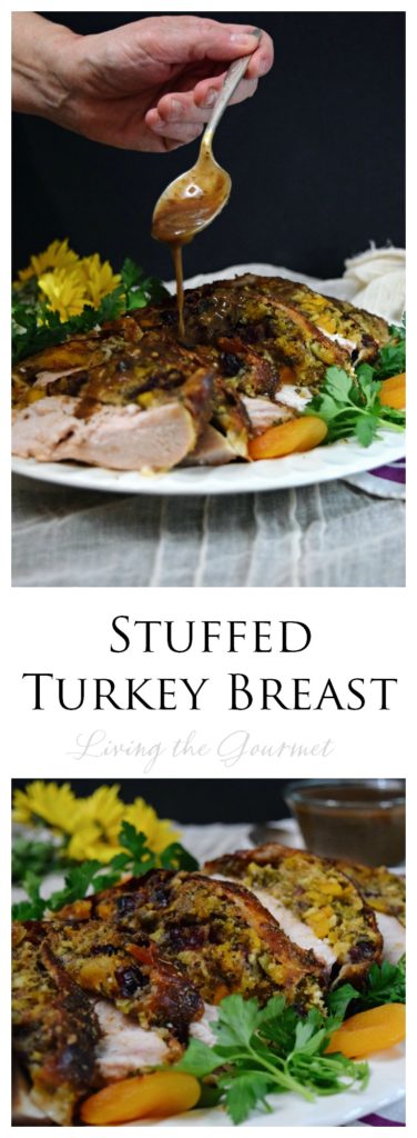 Living the Gourmet: Stuffed Turkey Breast