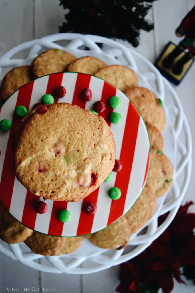 Living the Gourmet: Peanut Butter Vanilla Cookies | #SweetSquad