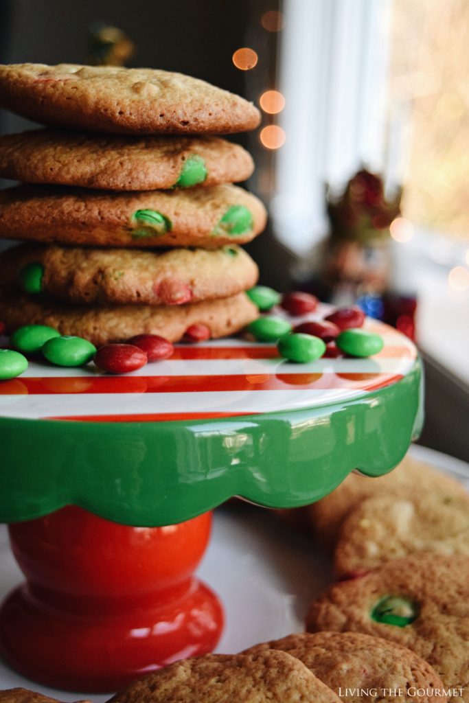 Living the Gourmet: Peanut Butter Vanilla Cookies | #SweetSquad