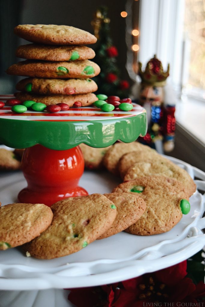 Living the Gourmet: Peanut Butter Vanilla Cookies | #SweetSquad