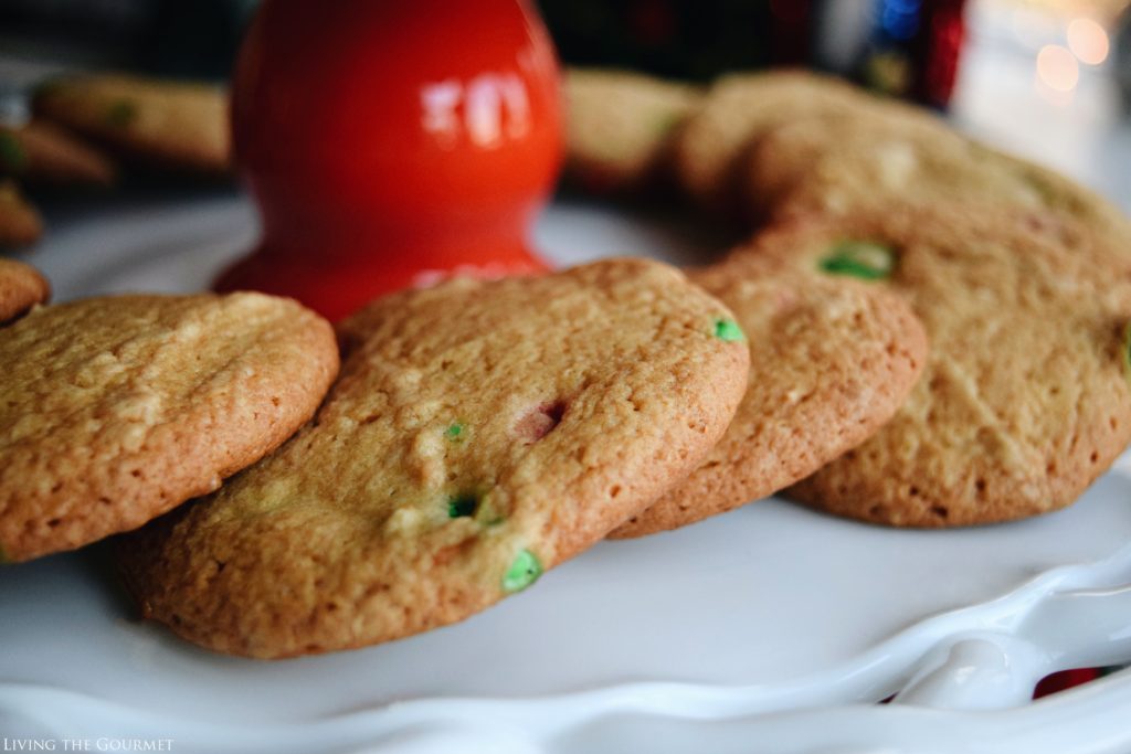 Living the Gourmet: Peanut Butter Vanilla Cookies | #SweetSquad