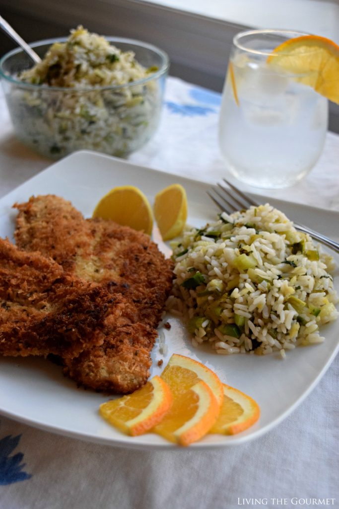 Living the Gourmet: Panko Crusted Fish with Ginger Rice Salad | SUCCESSfulHoliday AD