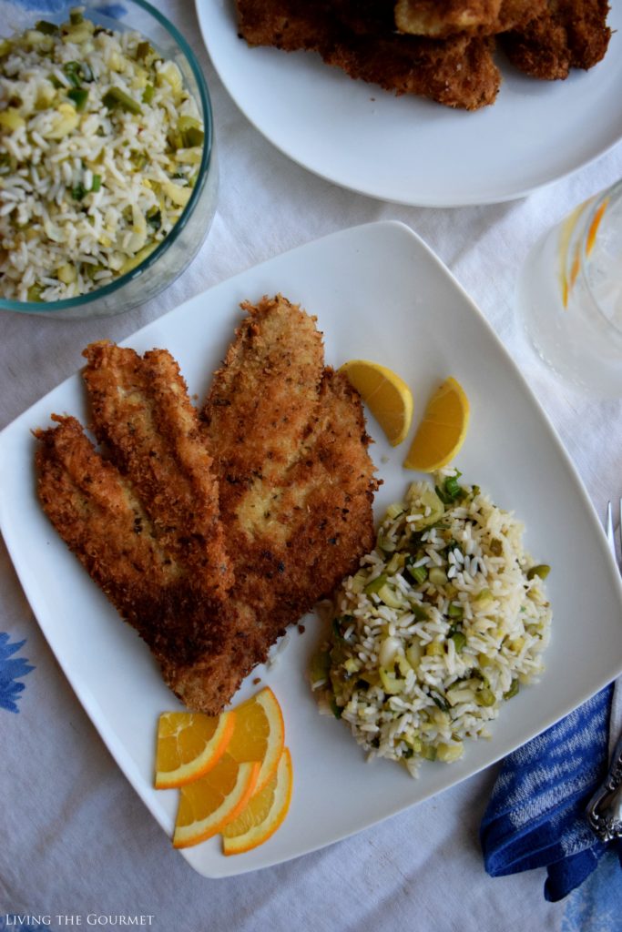 Living the Gourmet: Panko Crusted Fish with Ginger Rice Salad | SUCCESSfulHoliday AD