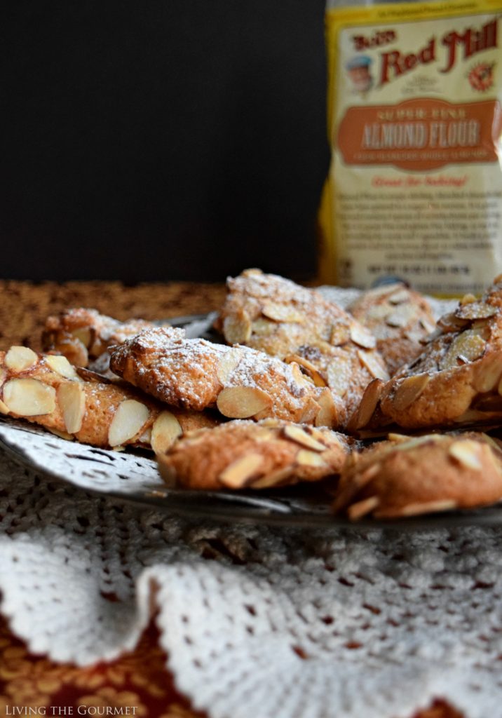  Living the Gourmet: Gluten Free Almond Cookies | #BobsHolidayCheer #ad