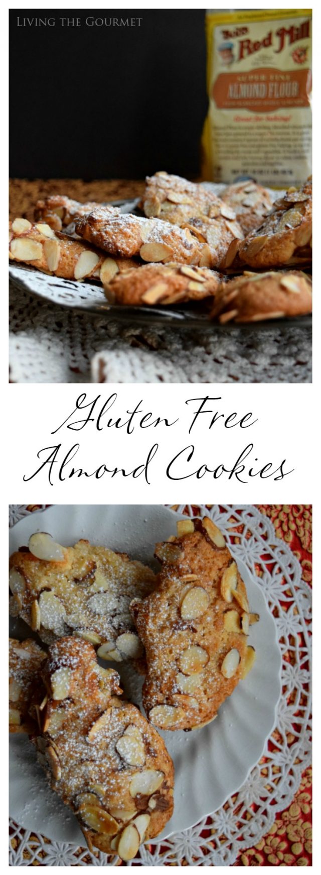Gluten Free Almond Cookies - Living The Gourmet