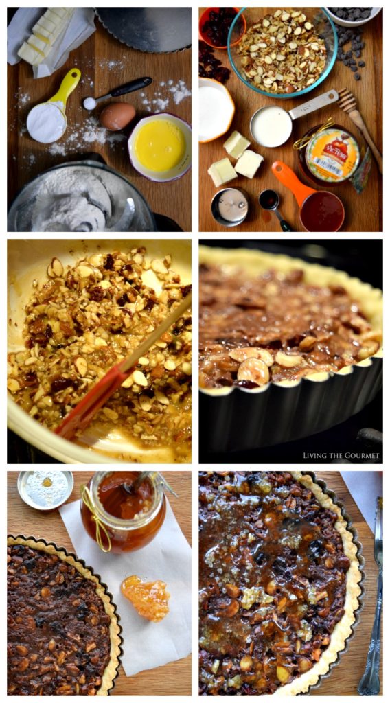 Living the Gourmet: Honey Nut Tart | #HoneyForHolidays #DonVictorHoney #ad