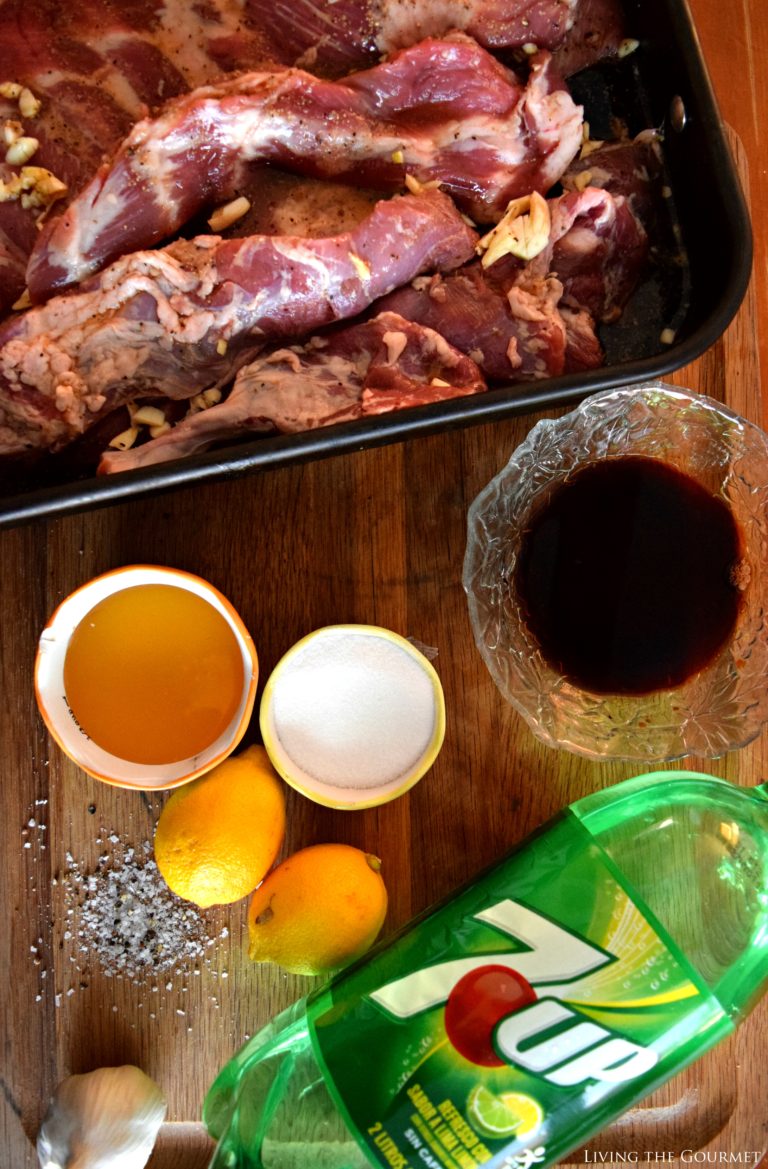 7UP Citrus Ribs (Party Ribs) - Living The Gourmet