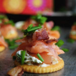 Smoked Salmon & Cream Cheese Toppers