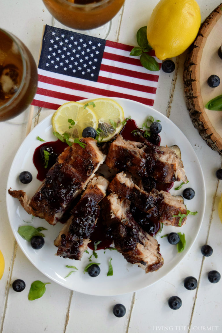 Blueberry Spare Ribs - Living The Gourmet