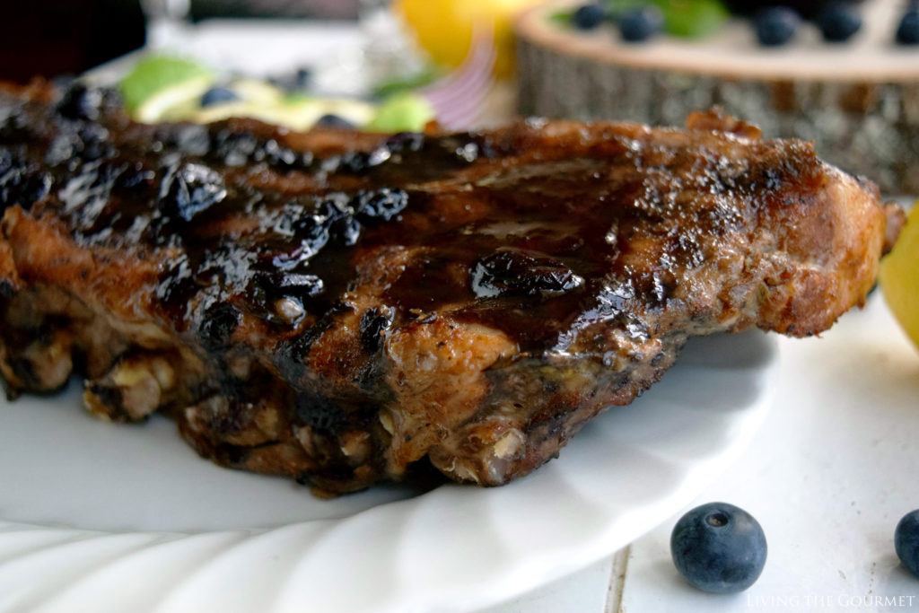 Blueberry Spare Ribs - Living The Gourmet
