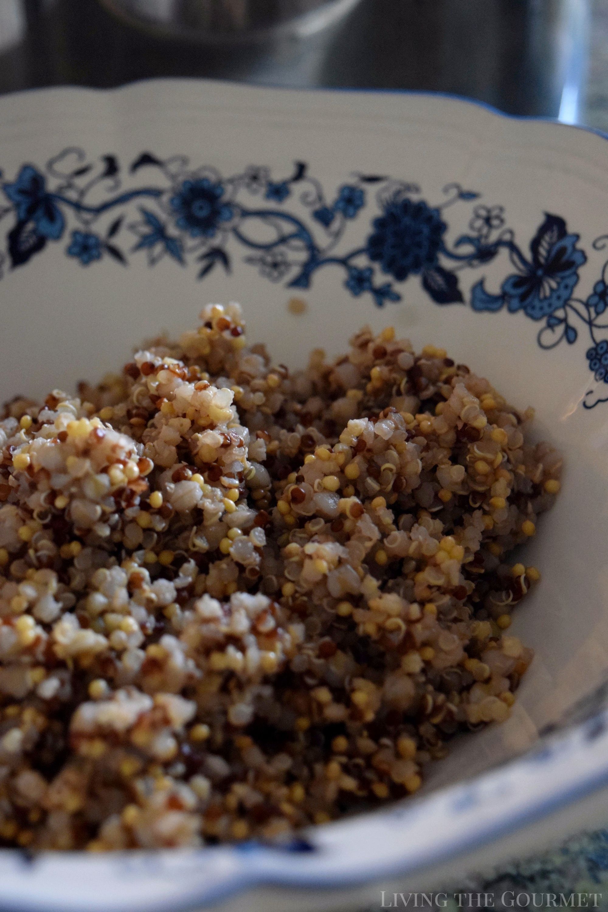 Ancient Grains Three Bean Salad with Grilled Chicken - Living The Gourmet