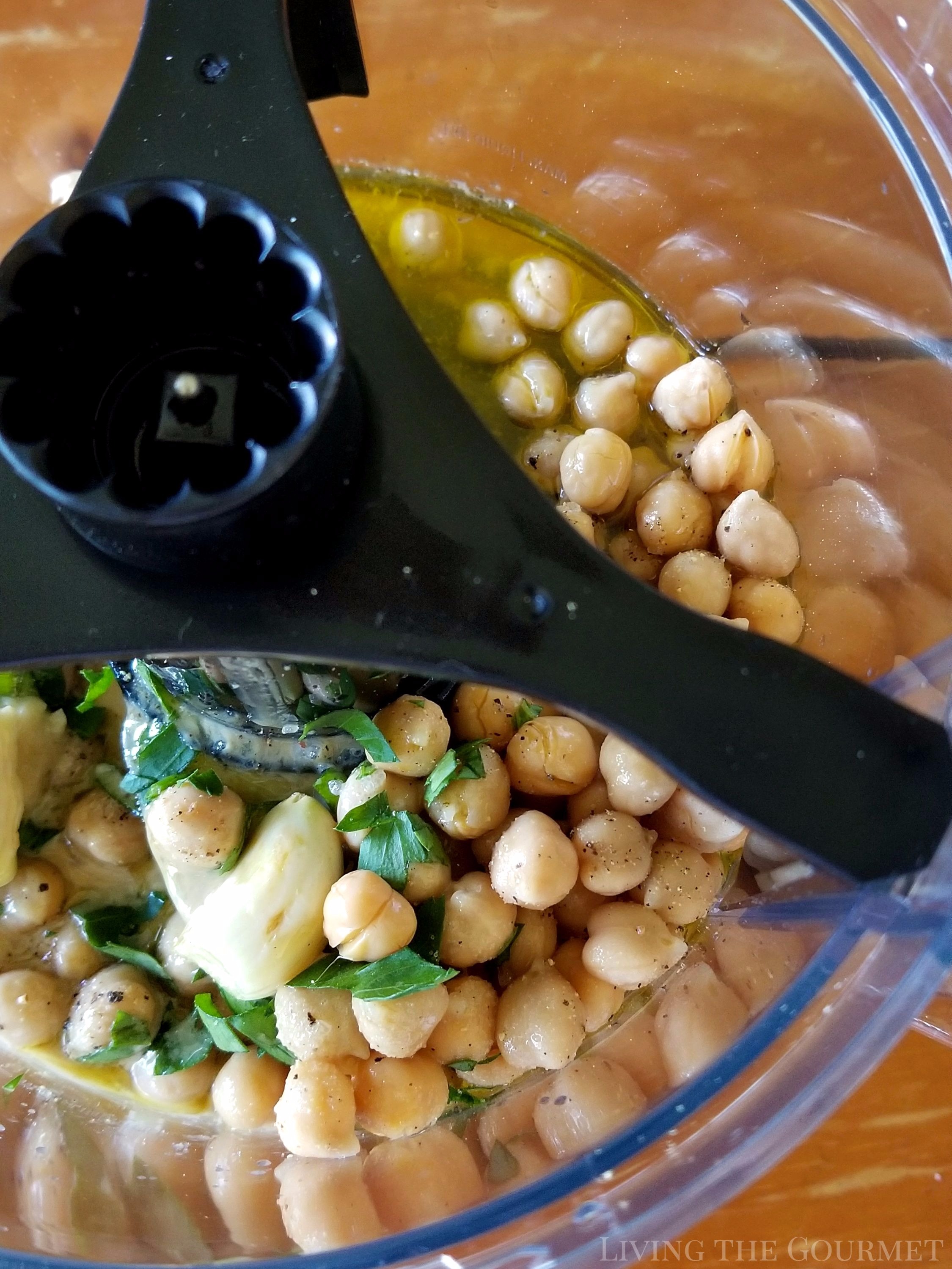 Living the Gourmet: Hummus is one of the healthiest and easiest recipes you can make. This Spicy Hummus is only a handful of ingredients away!