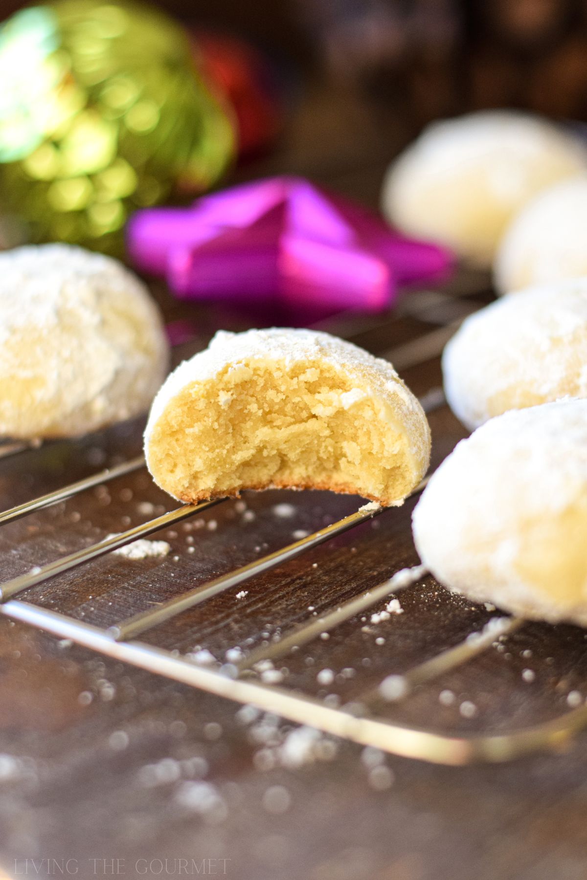 Lemon Snowball Cookies