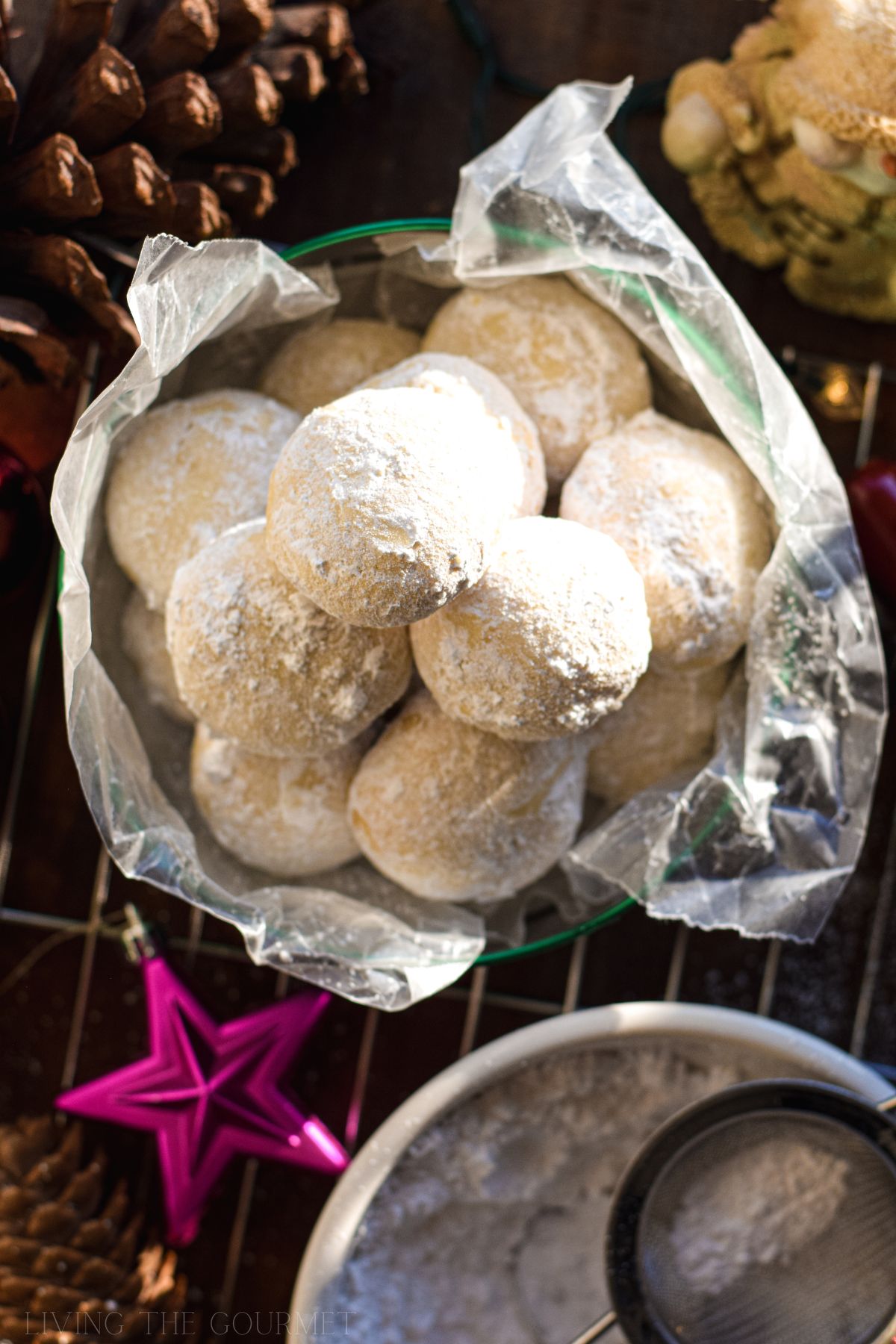 Lemon Snowball Cookies