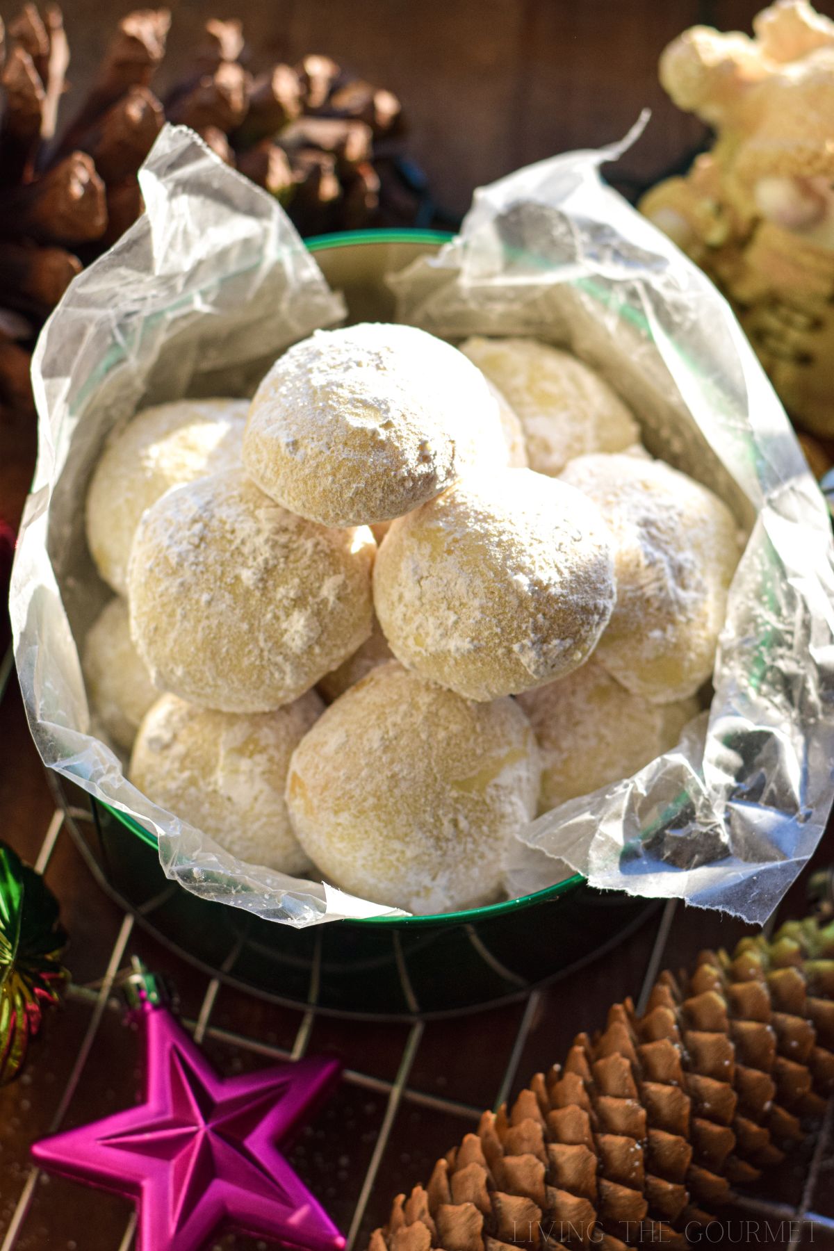 Lemon Snowball Cookies