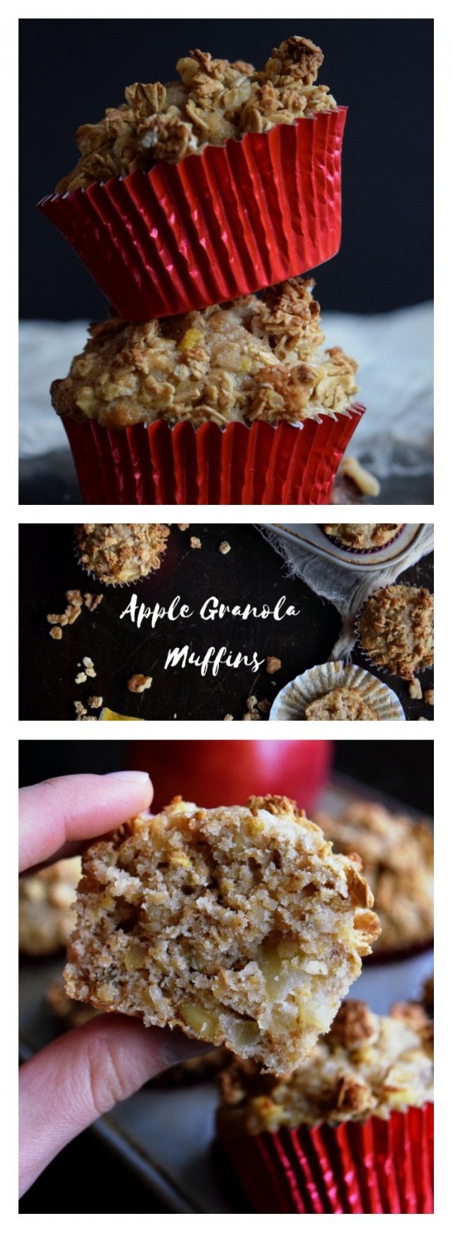 Apple Granola Muffins Living The Gourmet