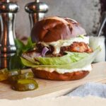 Flounder Fillet Sandwiches