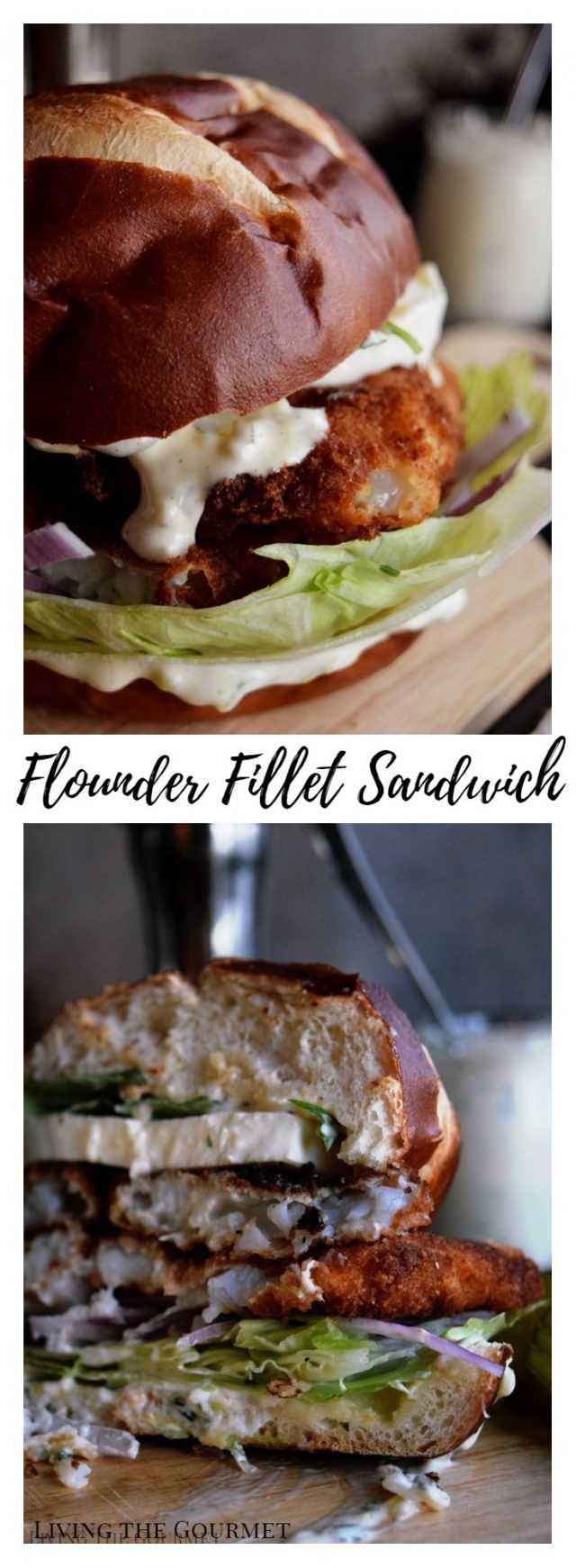 Flounder Fillet Sandwiches and How to Edit Your Food Photos Living