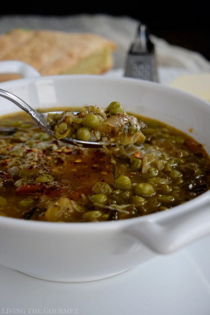 Tomato and Pea Soup Living The Gourmet