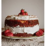 Butter Cake with Citrus Rum Syrup and White Chocolate Mascarpone Frosting