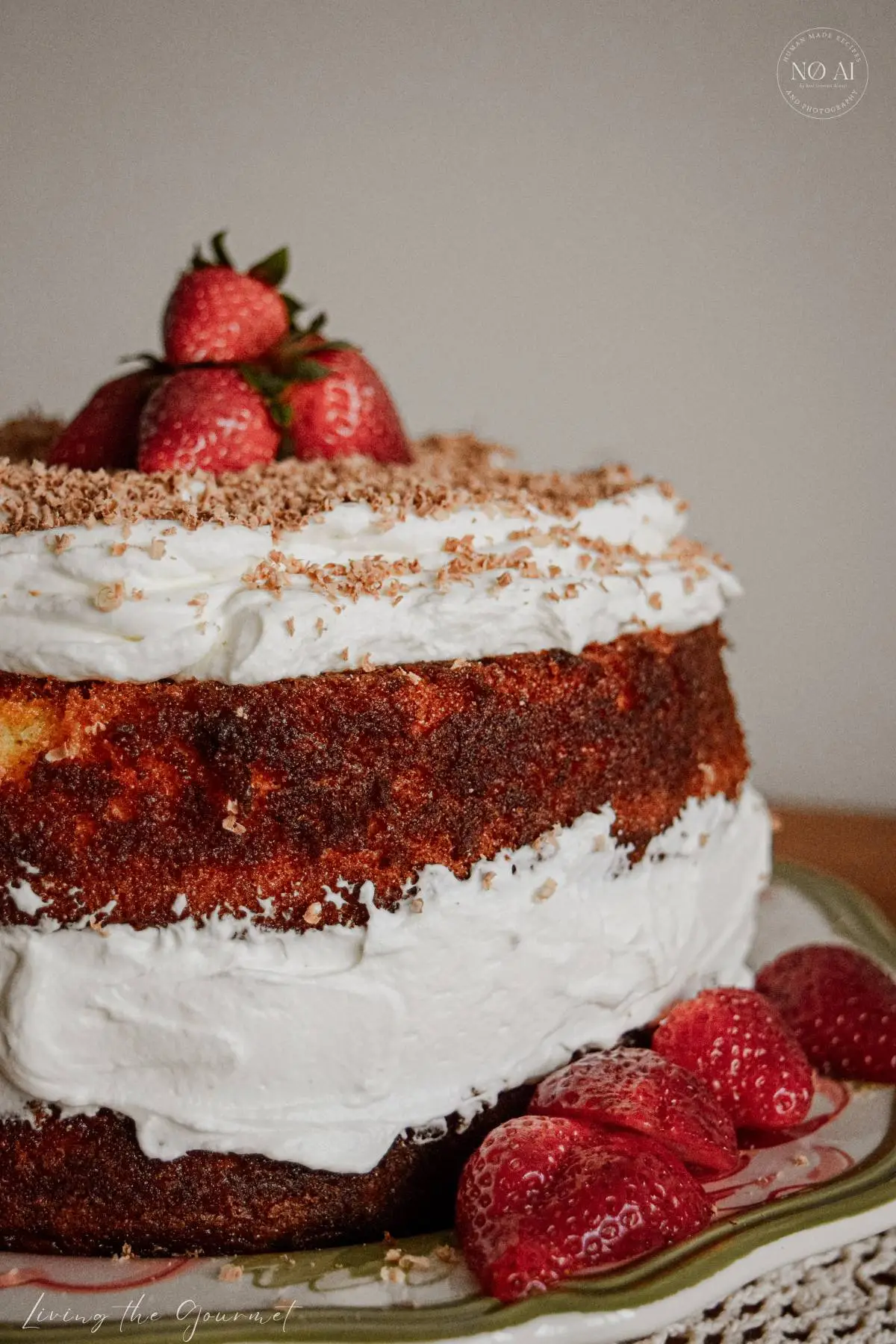 Butter Cake with Citrus Rum Syrup and White Chocolate Mascarpone Frosting