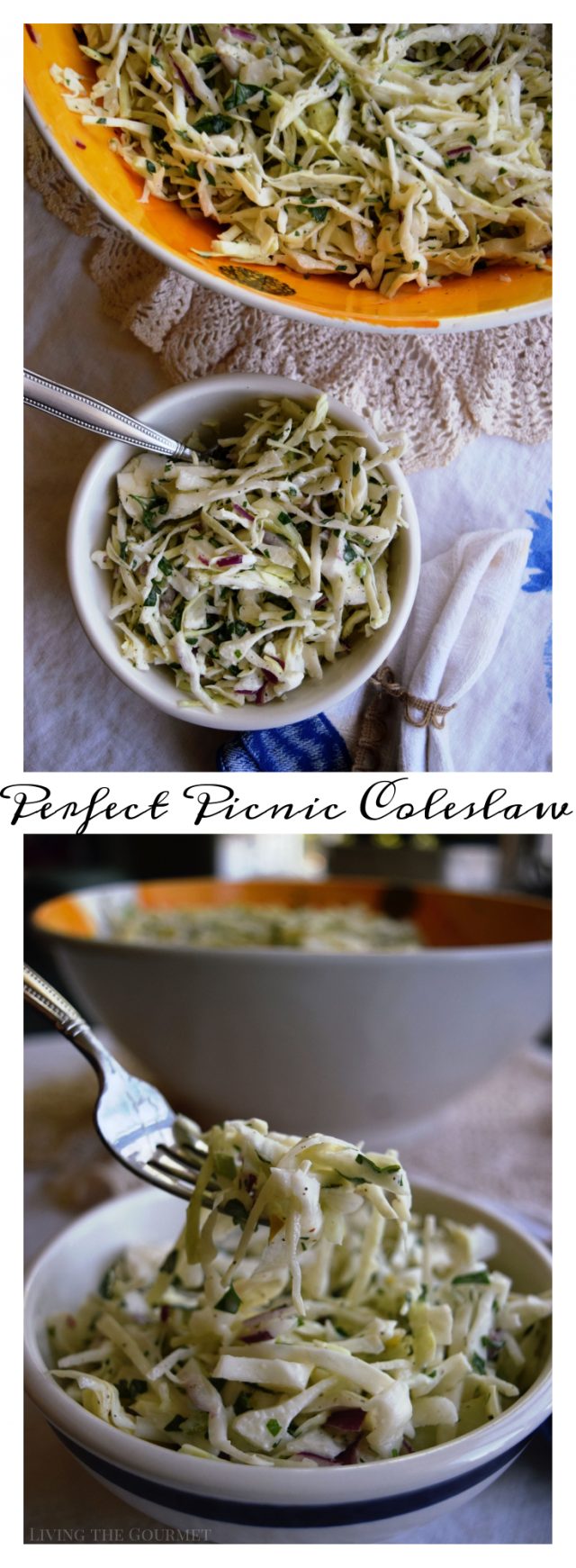 Perfect Picnic Coleslaw Living The Gourmet