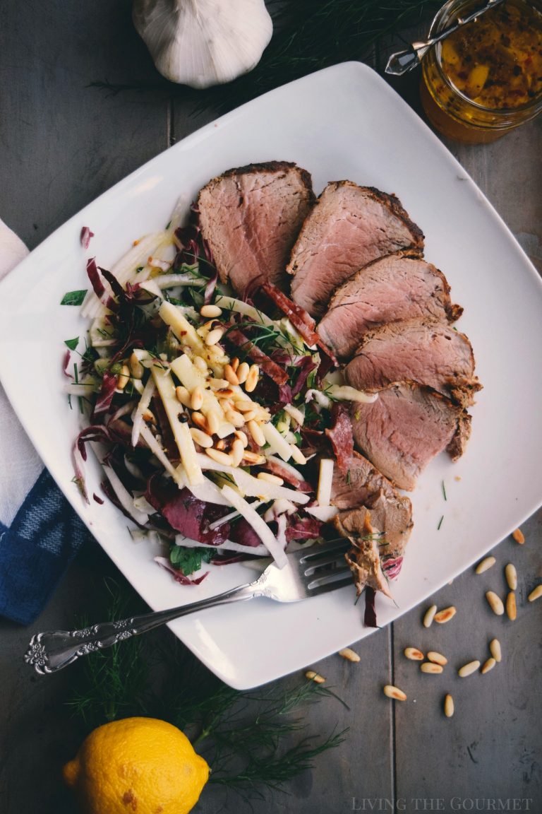 Roasted Garlic & Cracked Black Pepper Fresh Pork Tenderloin with Fennel