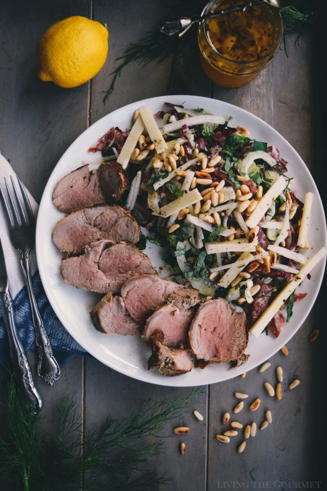 Roasted Garlic & Cracked Black Pepper Fresh Pork Tenderloin with Fennel