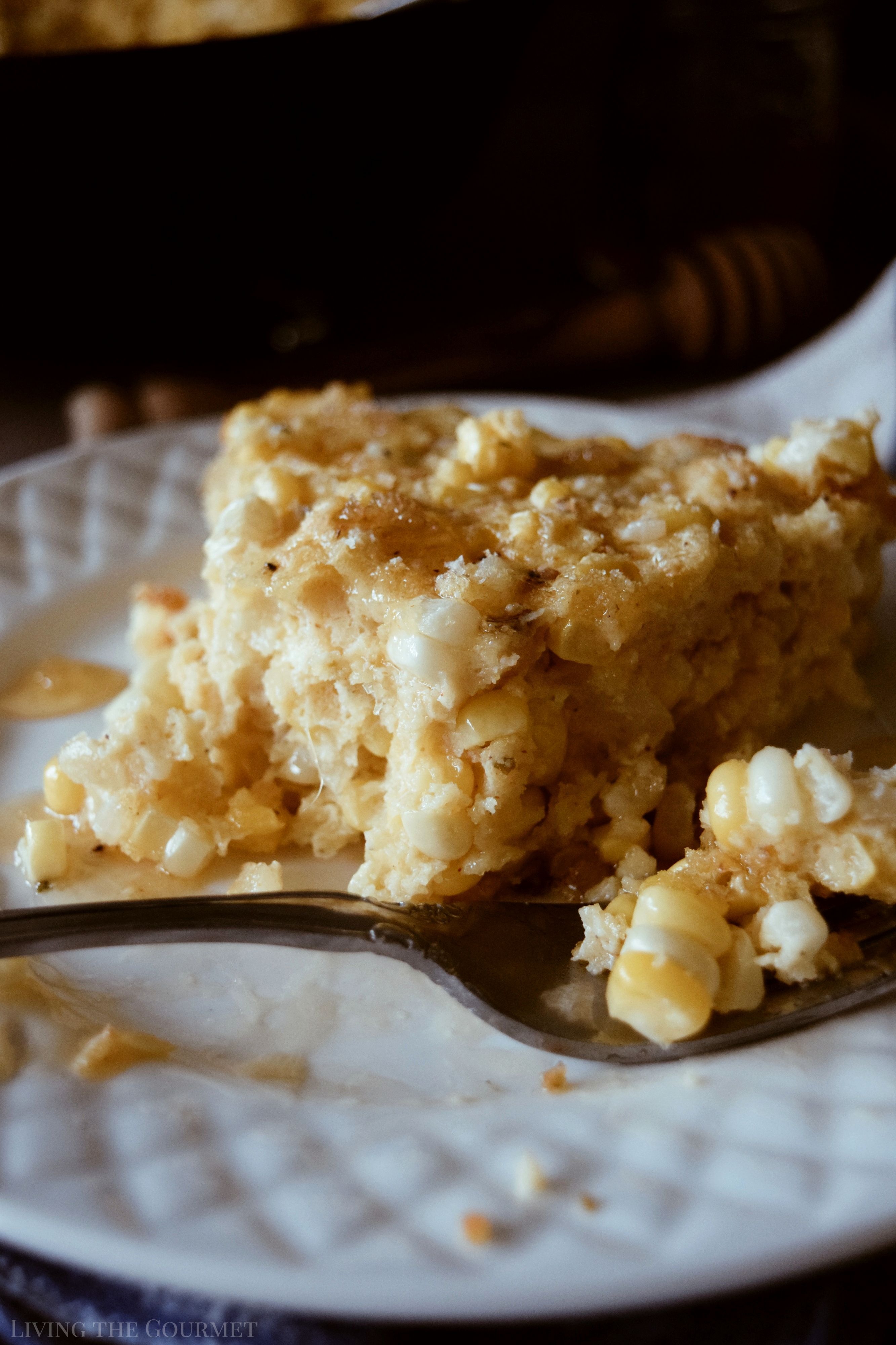 Cornbread Pudding - Living The Gourmet