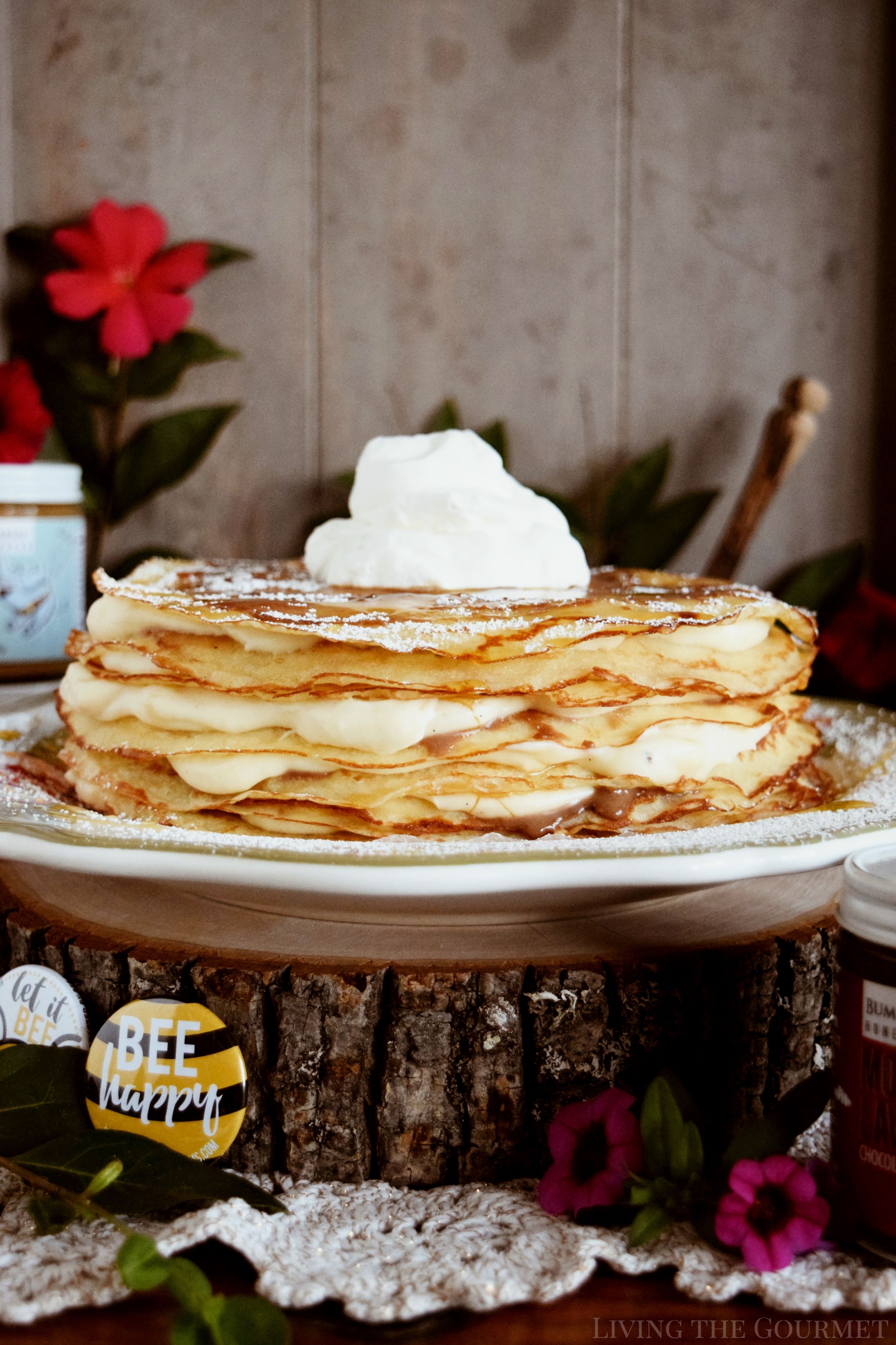 Pancake Cake with Maple Cream Frosting Recipe | Epicurious