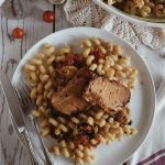 Herbed Pork Loin with Pasta