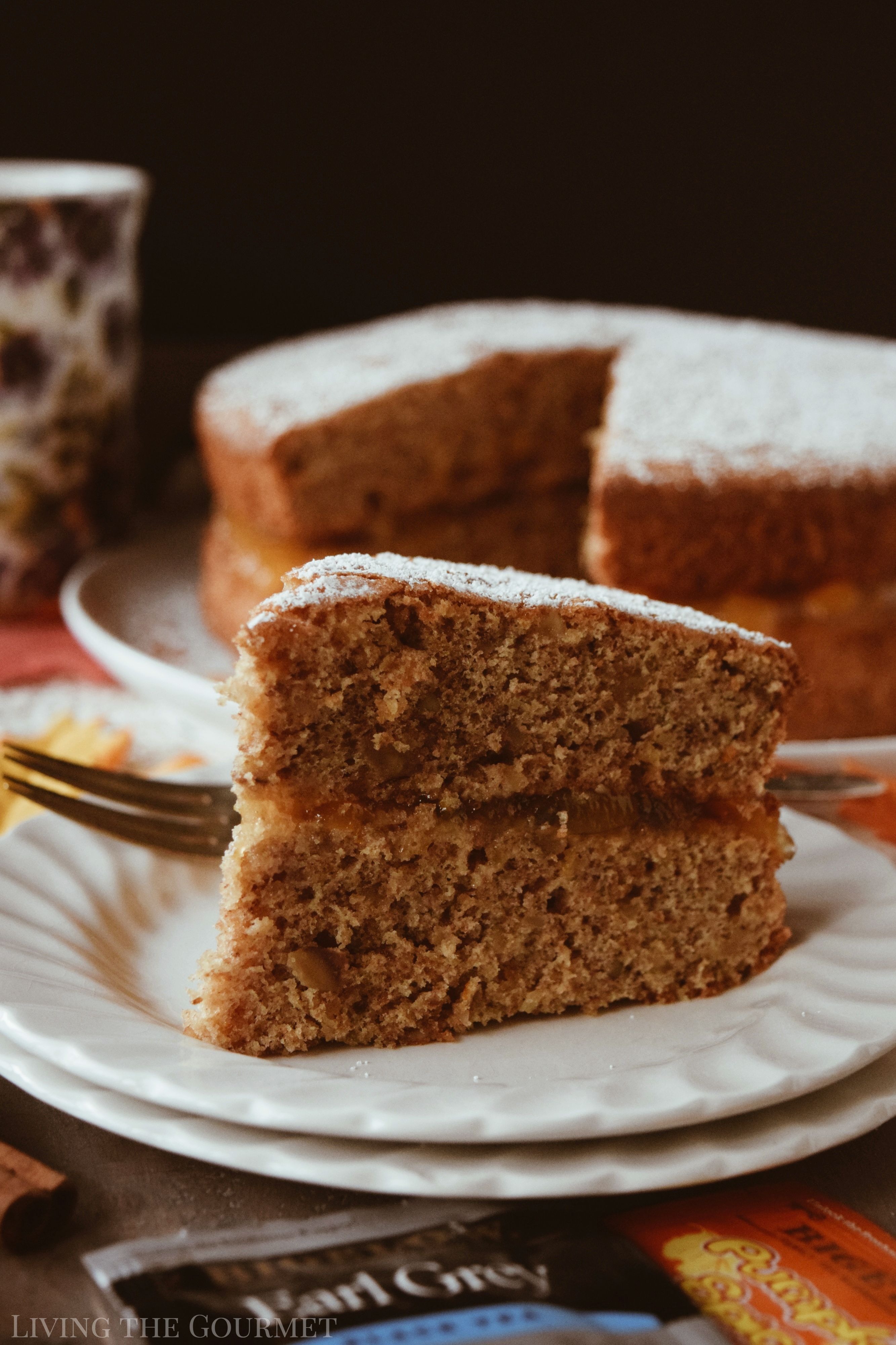 Apple Walnut Tea Cake - The Debtist