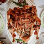 Bacon-Wrapped Herbed Turkey with Greek Wine Pairings for Thanksgiving