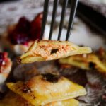 Pumpkin Ravioli with Orange & Sage Sauce