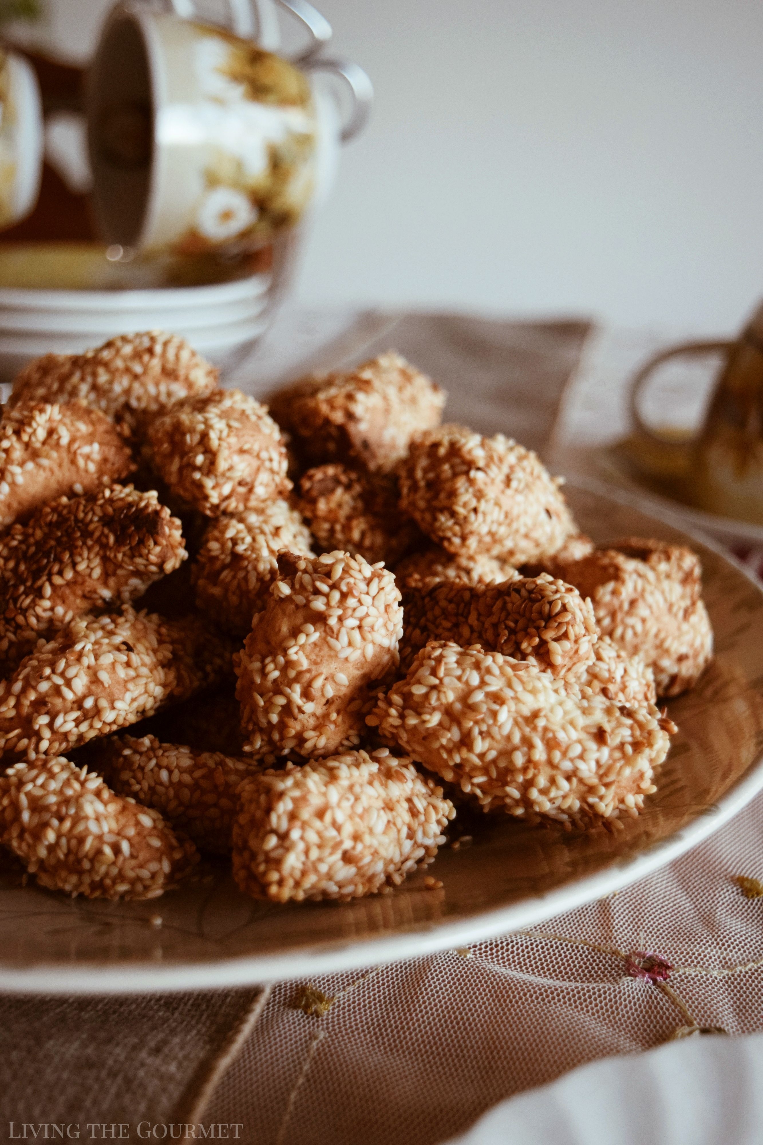 Sicilian Sesame Cookies Living The Gourmet