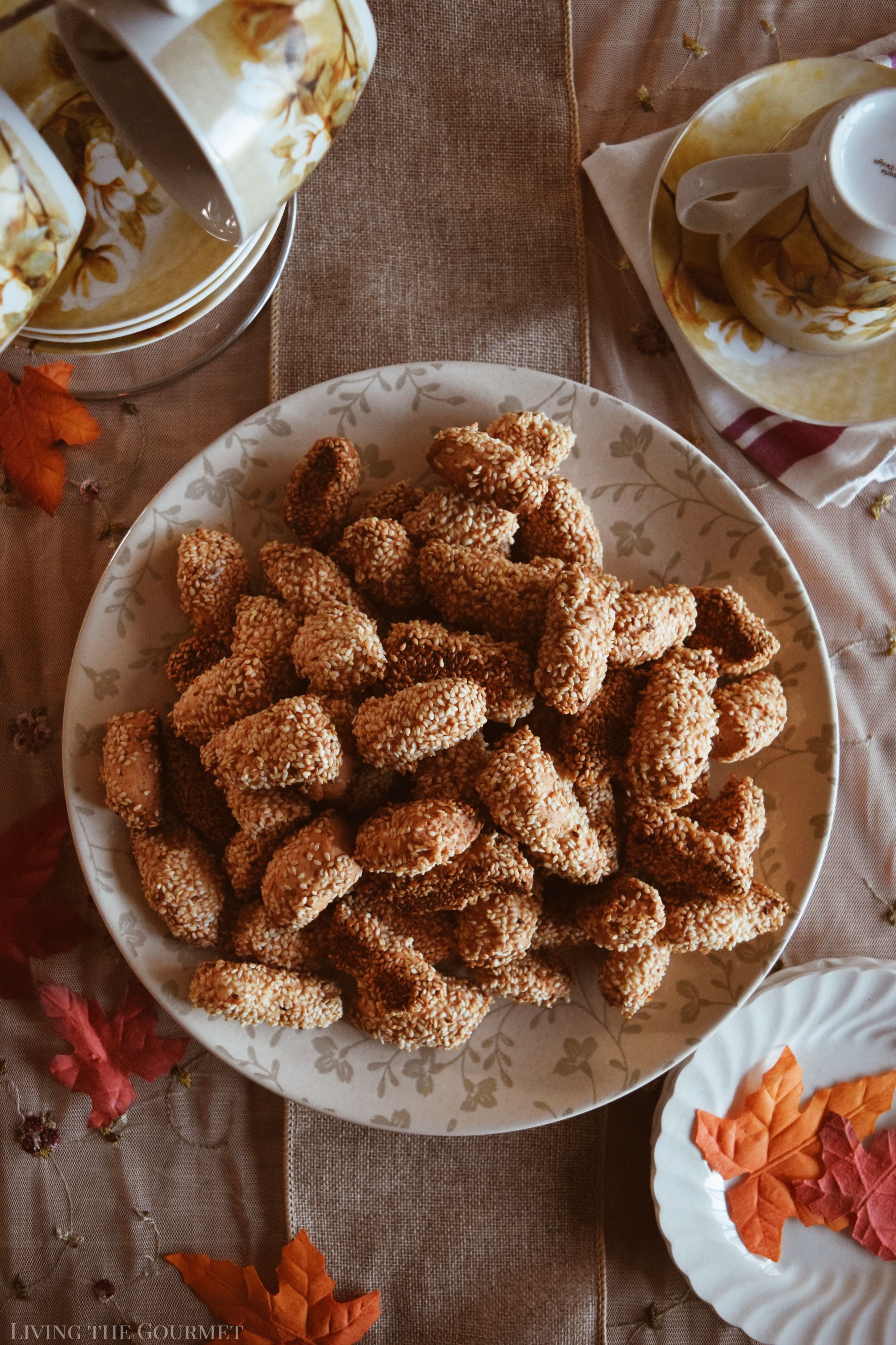 Sicilian Sesame Cookies Living The Gourmet