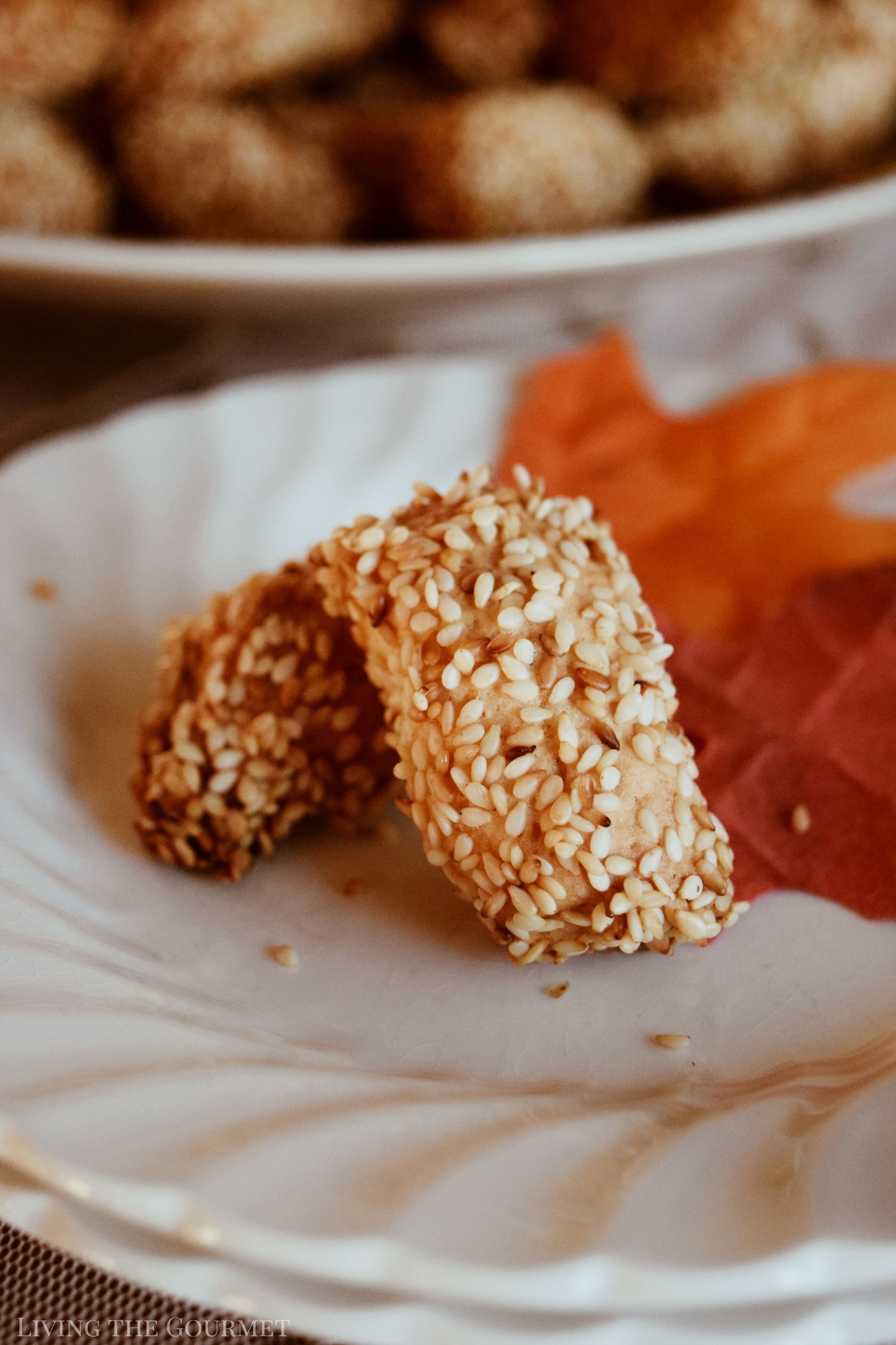 Sicilian Sesame Cookies Living The Gourmet