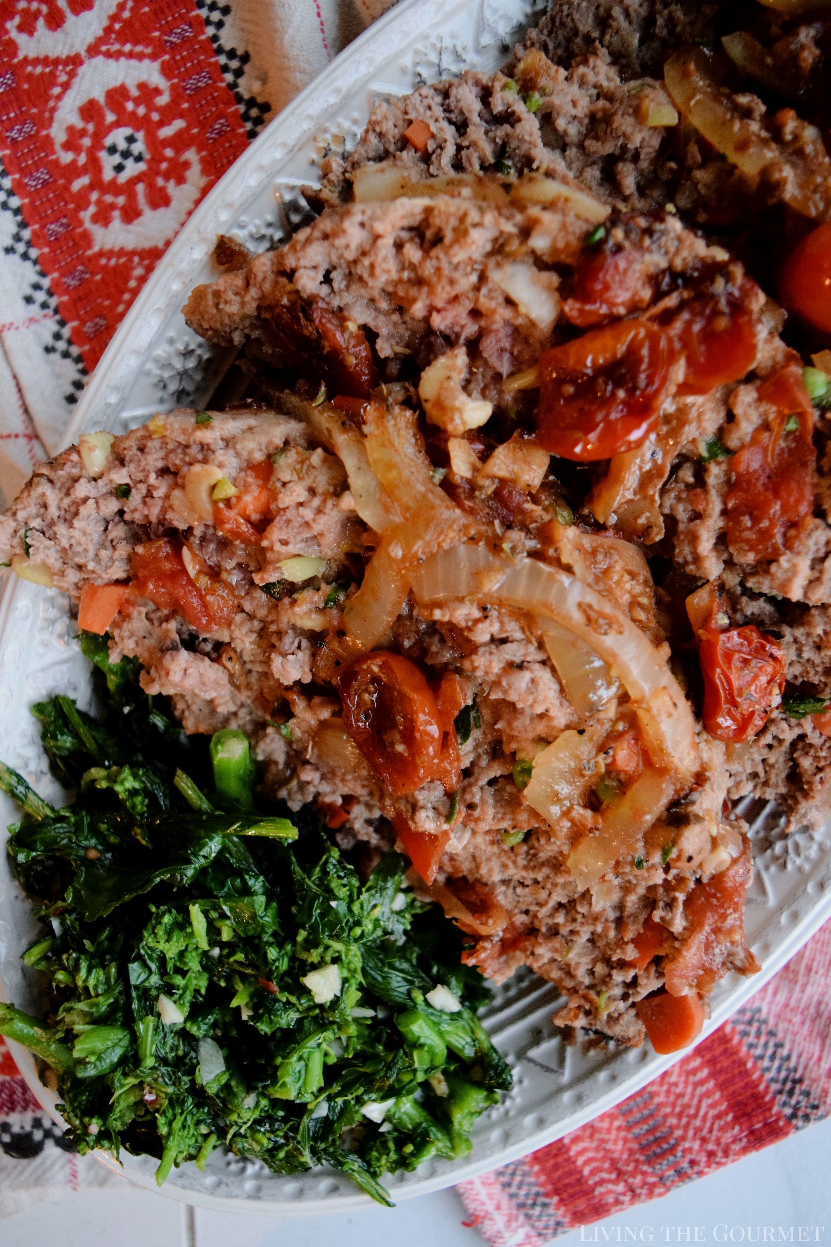 Family Style Meatloaf - Living The Gourmet