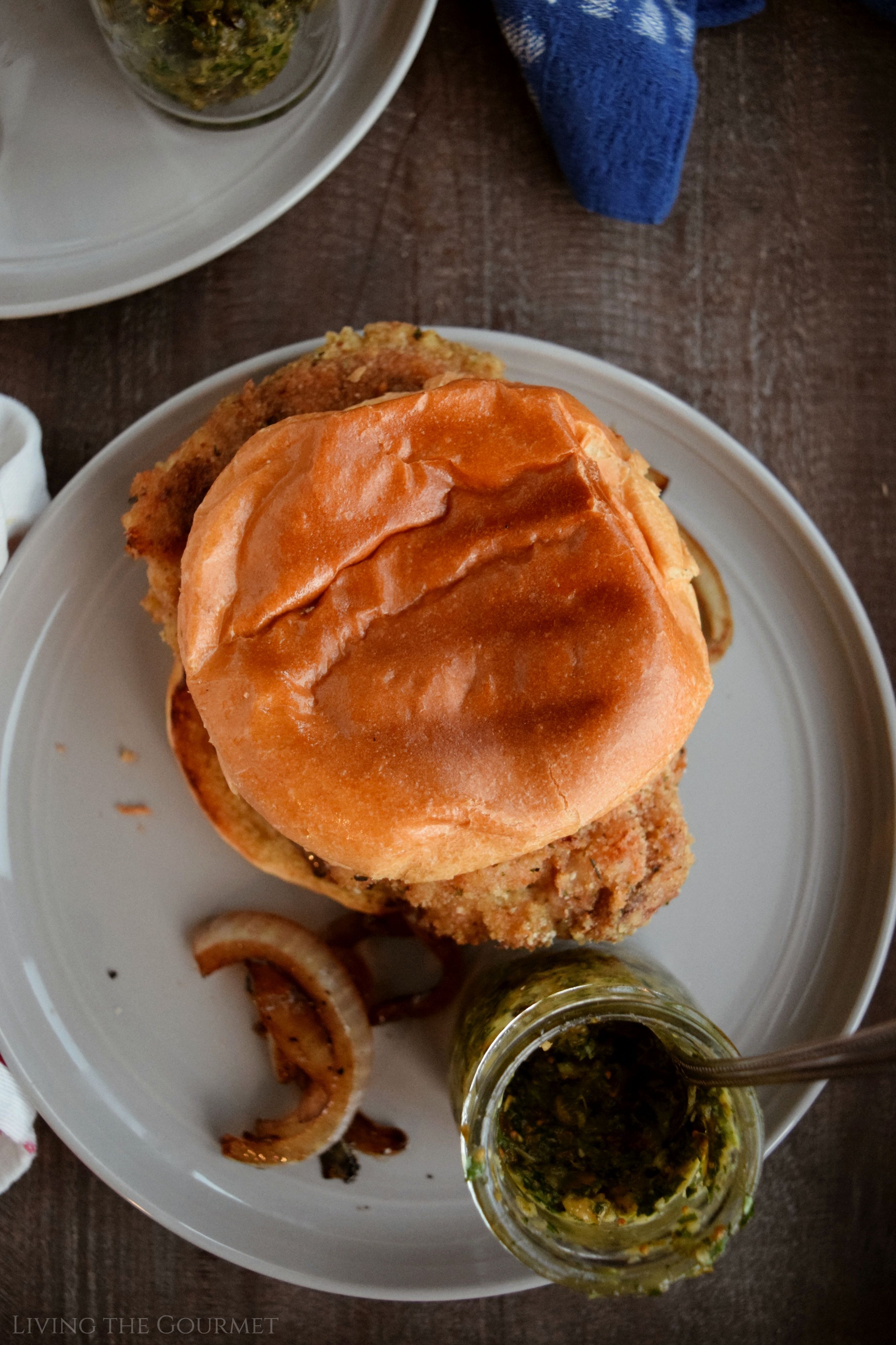 Italian Chicken Cutlet Sandwiches with Gremolata - Living The Gourmet