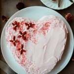 Vanilla Heart Cake (Low-Carb, Gluten-Free)