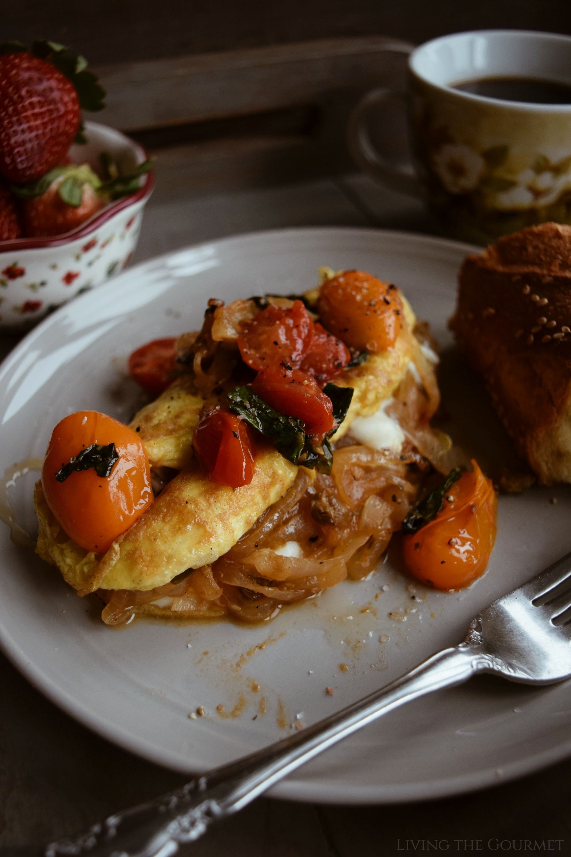 Italian Style  Breakfast Omelette  Living The Gourmet