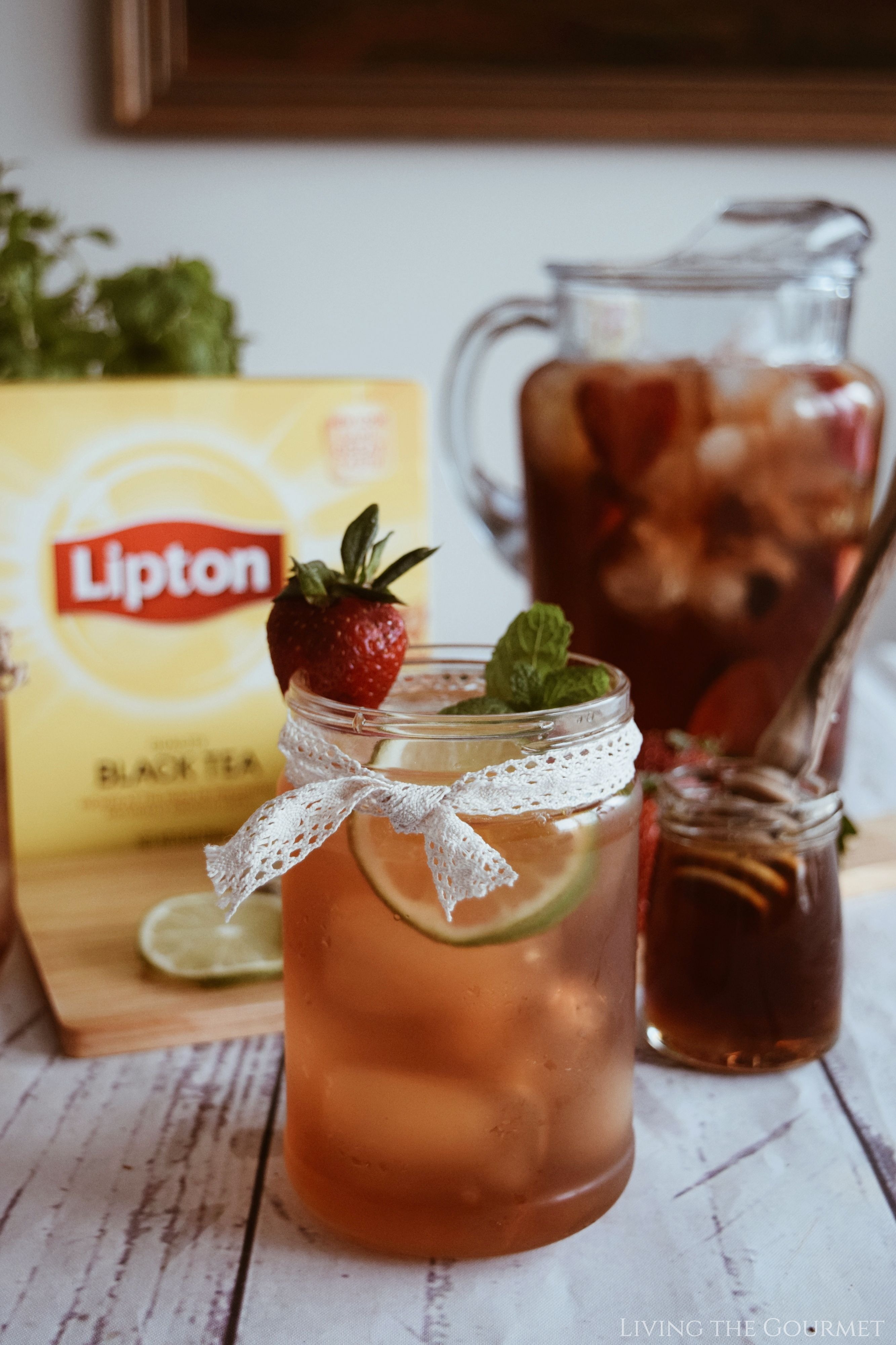 Iced Tea Recipe How To Make Flaovured Iced Tea with Lipton